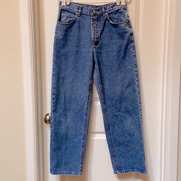Lee Denim - Vintage LEE Button Fly Mom Jeans